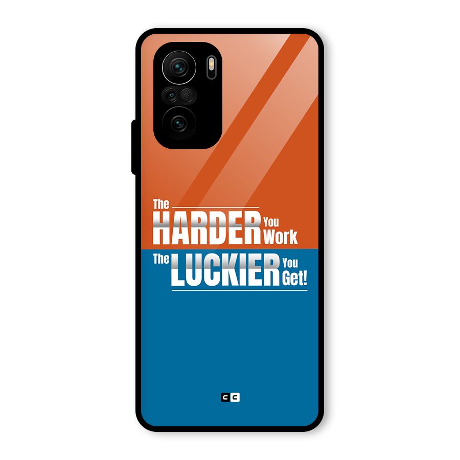 Hard Luck Glass Back Case for Mi 11X Pro