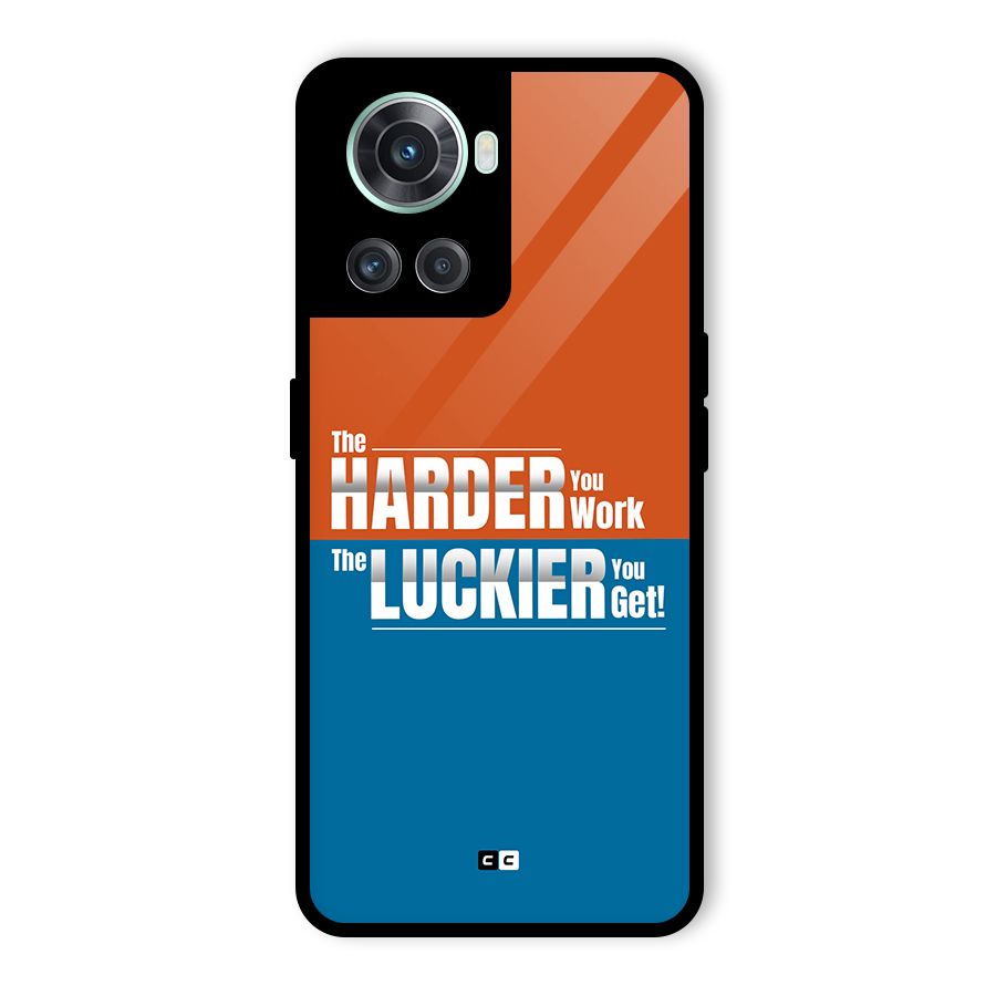 Hard Luck Glass Back Case for OnePlus 10R