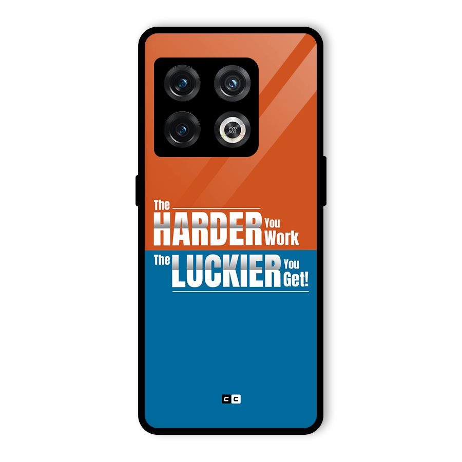 Hard Luck Glass Back Case for OnePlus 10 Pro 5G