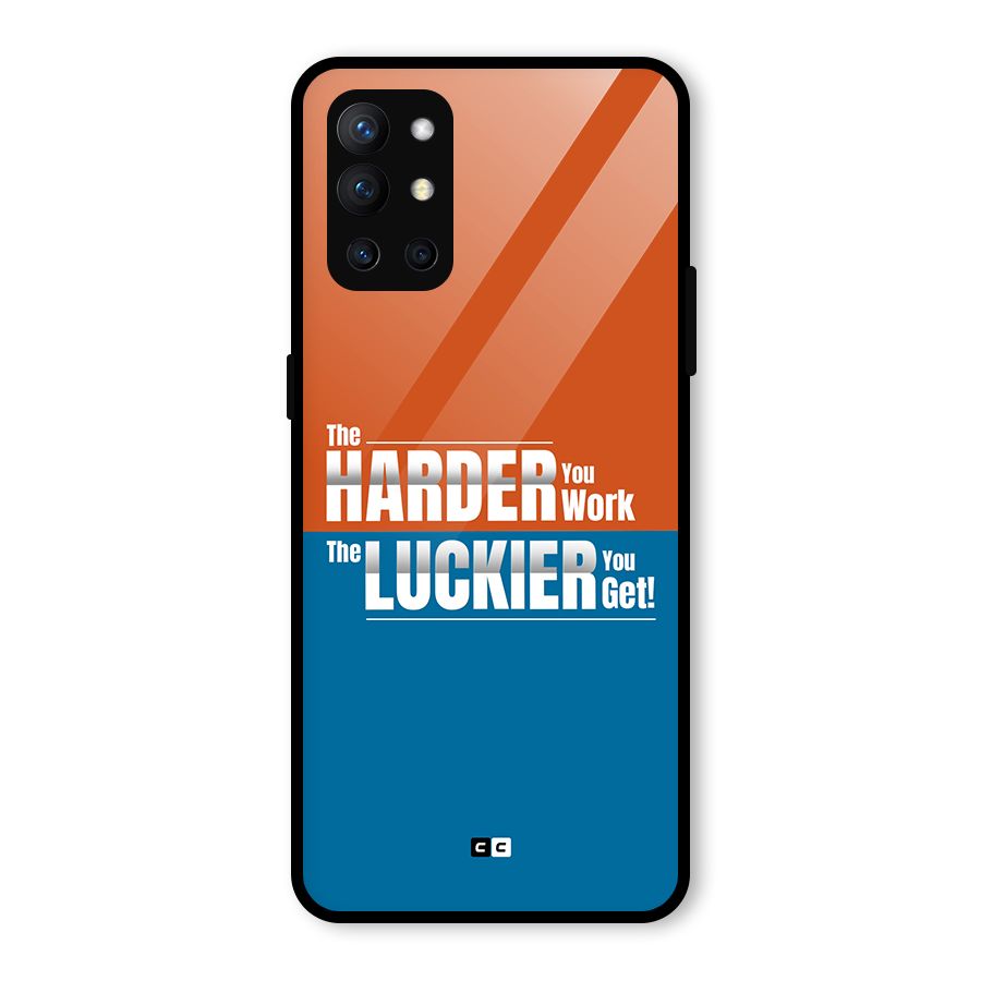 Hard Luck Glass Back Case for OnePlus 9R