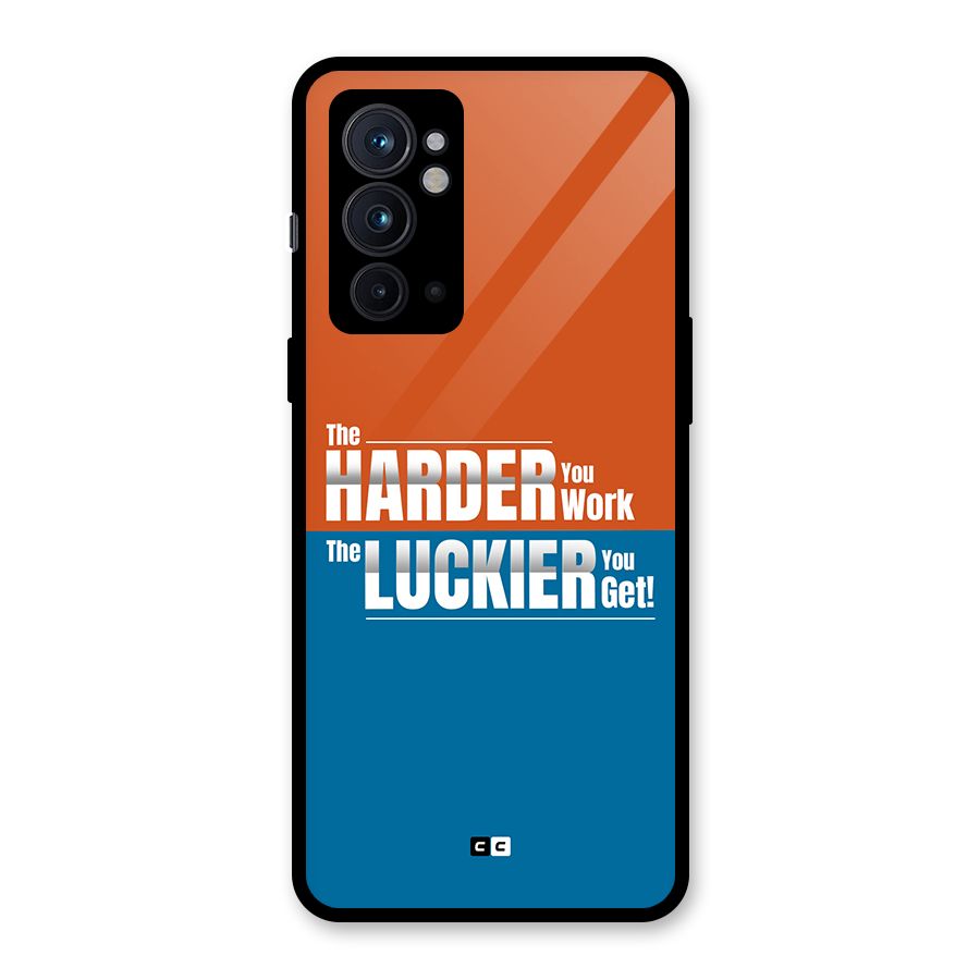 Hard Luck Glass Back Case for OnePlus 9RT 5G