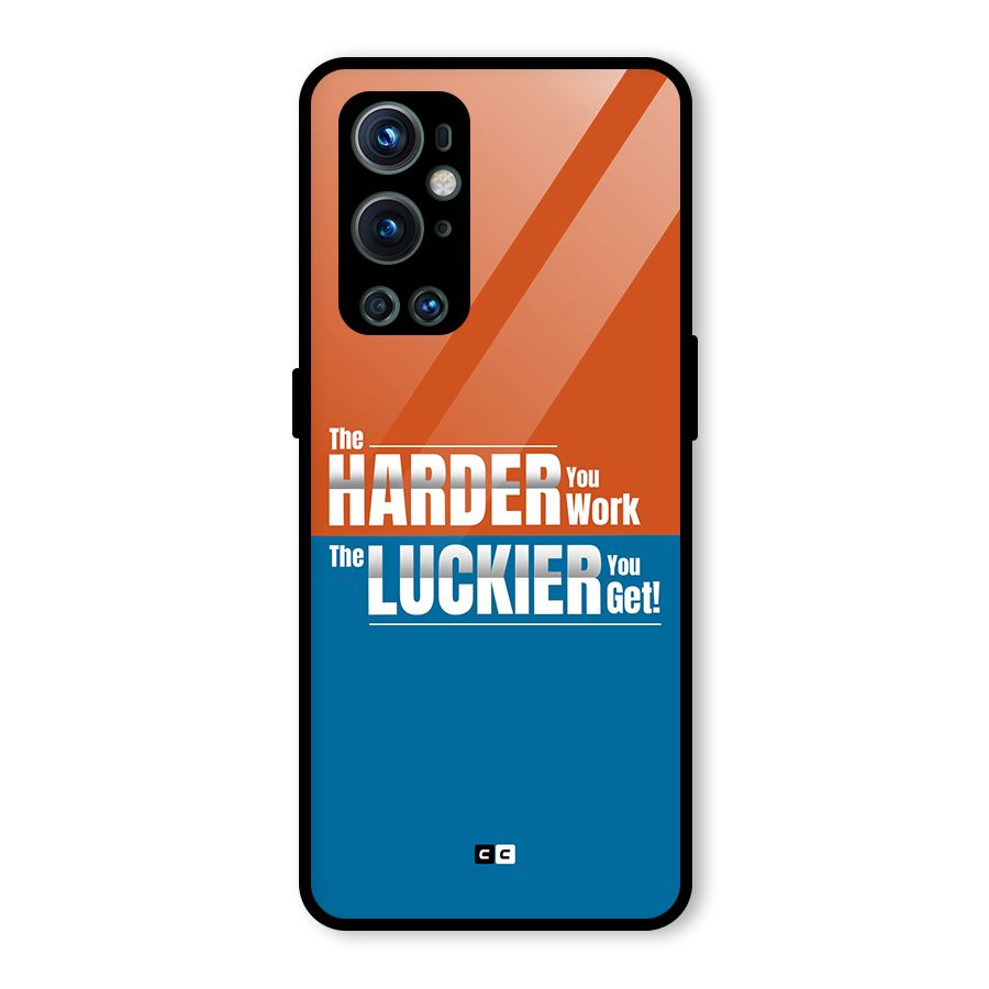 Hard Luck Glass Back Case for OnePlus 9 Pro