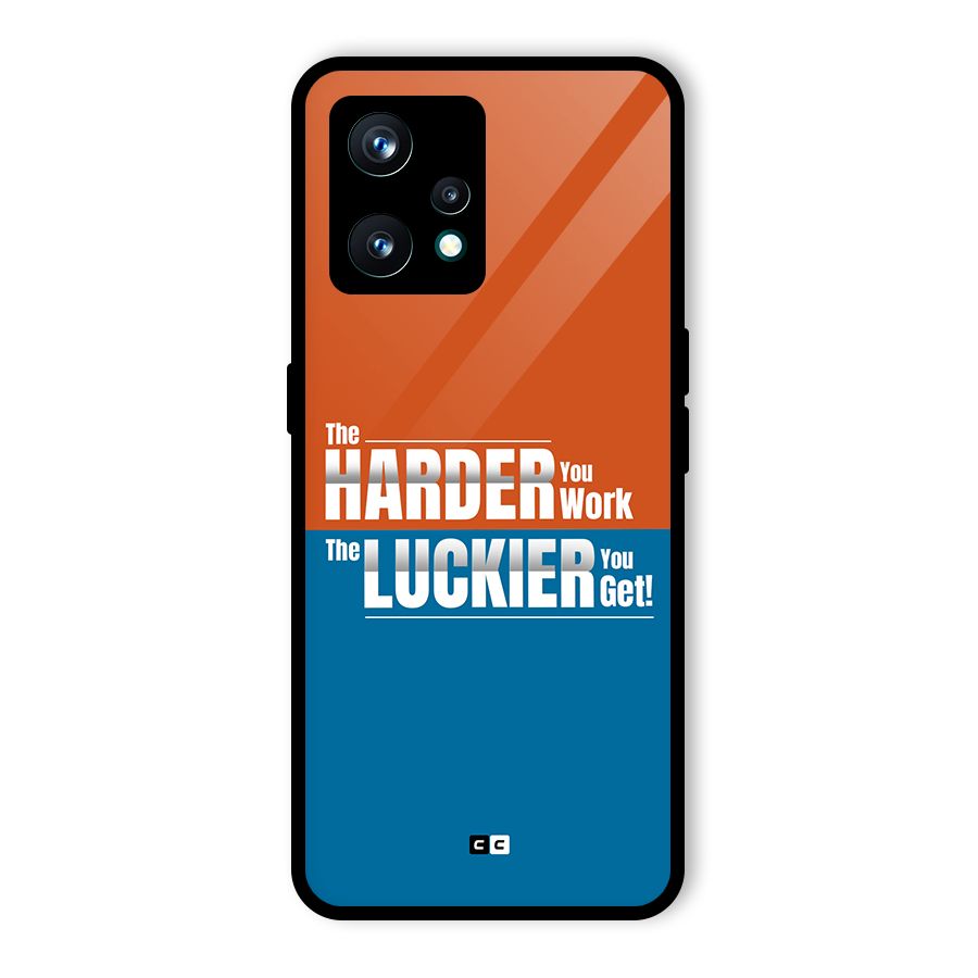 Hard Luck Glass Back Case for Realme 9 Pro Plus 5G