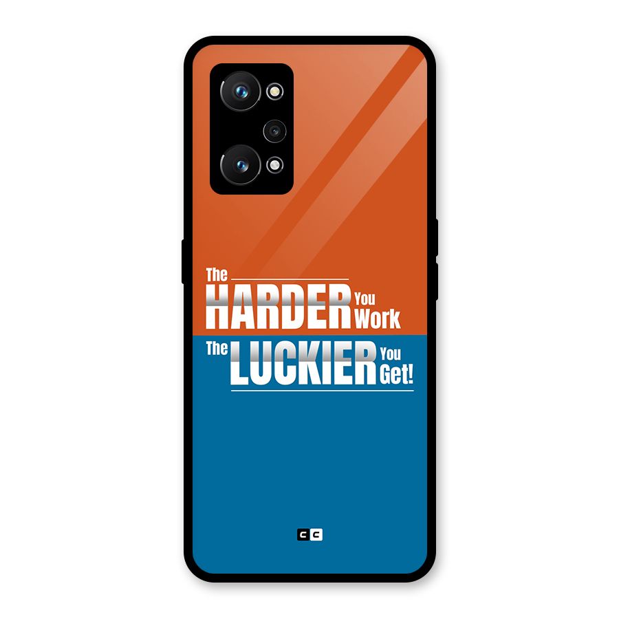 Hard Luck Glass Back Case for Realme GT Neo 3T