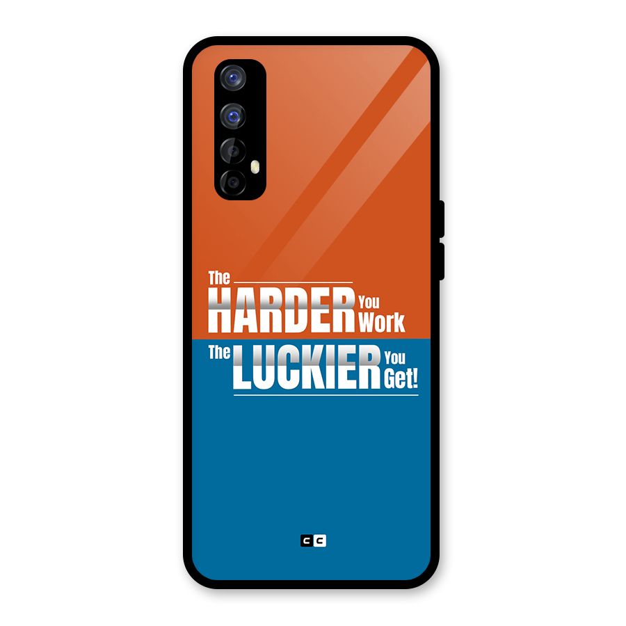 Hard Luck Glass Back Case for Realme Narzo 20 Pro