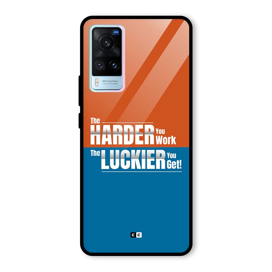 Hard Luck Glass Back Case for Vivo X60