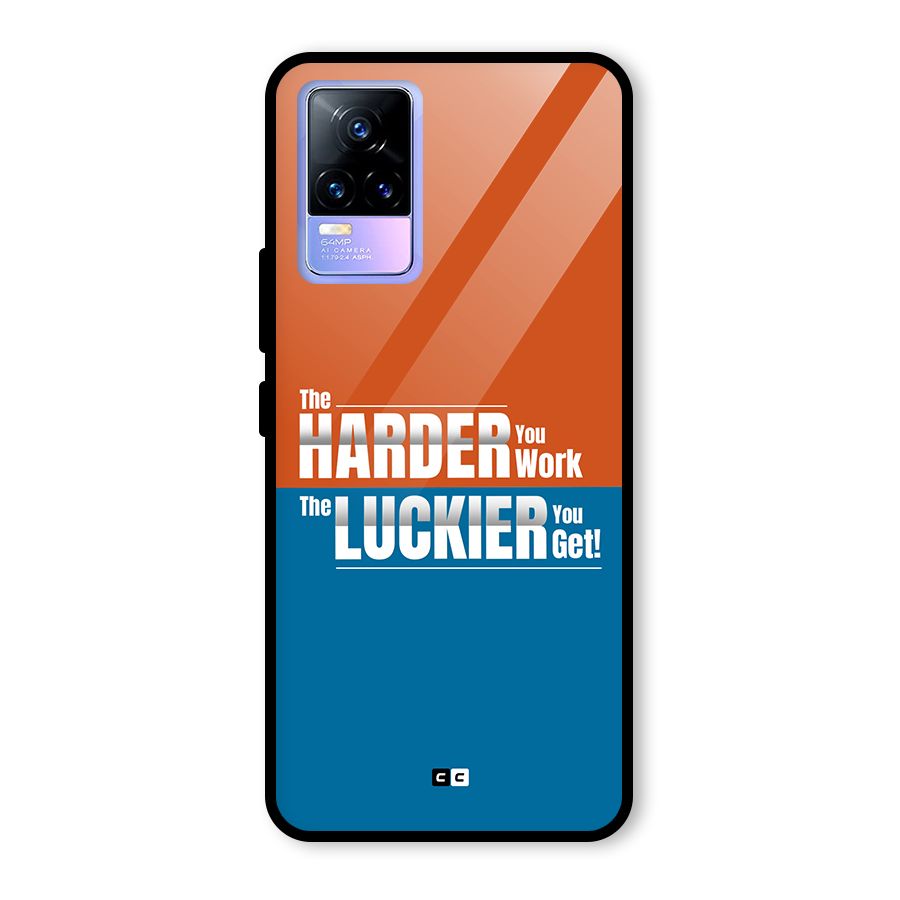 Hard Luck Glass Back Case for Vivo Y73