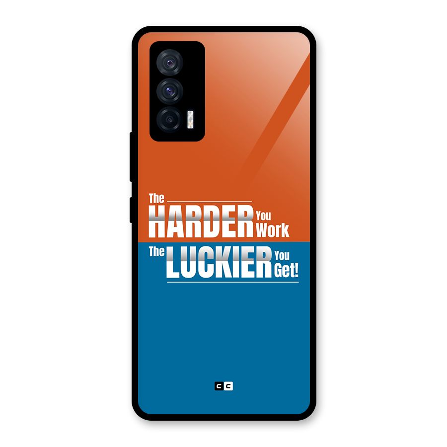Hard Luck Glass Back Case for Vivo iQOO 7 5G