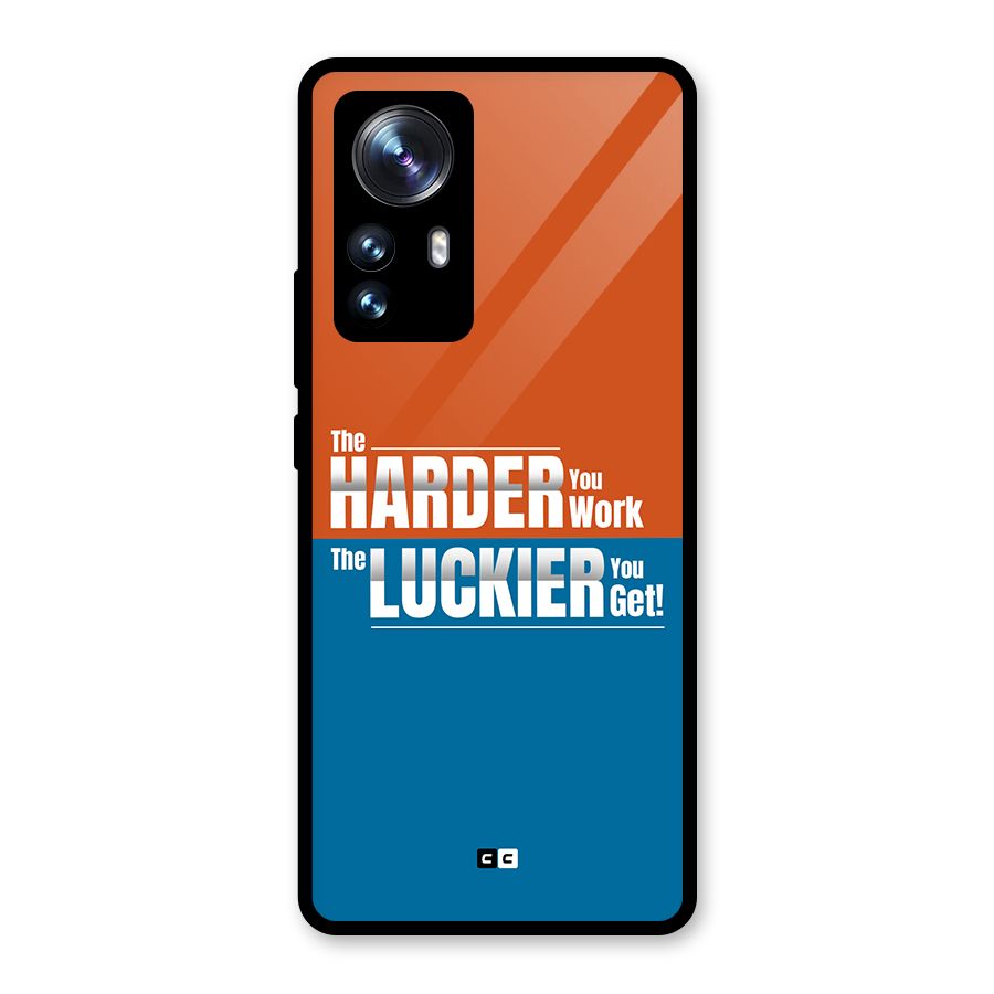 Hard Luck Glass Back Case for Xiaomi 12 Pro
