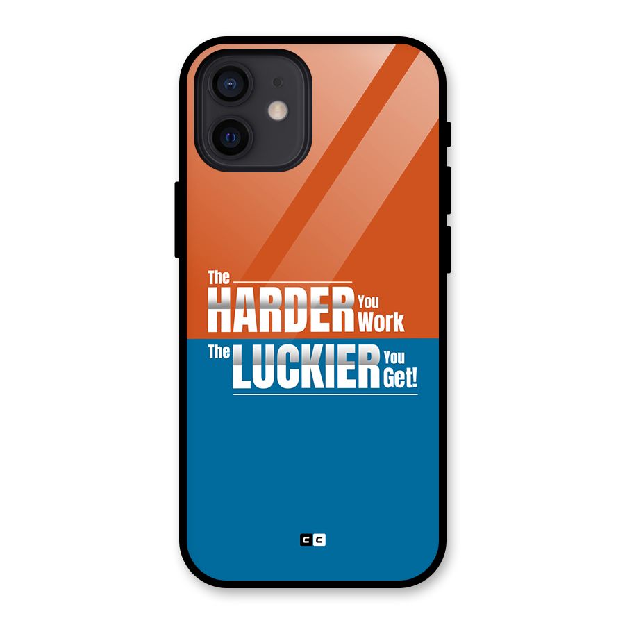 Hard Luck Glass Back Case for iPhone 12