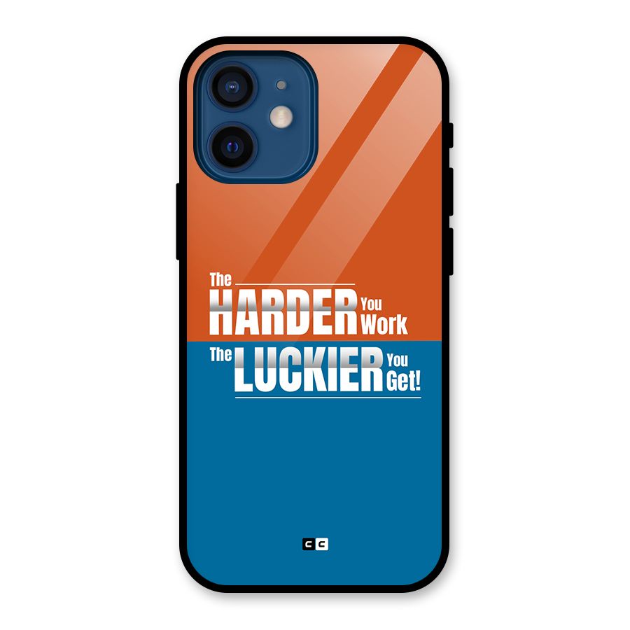 Hard Luck Glass Back Case for iPhone 12 Mini