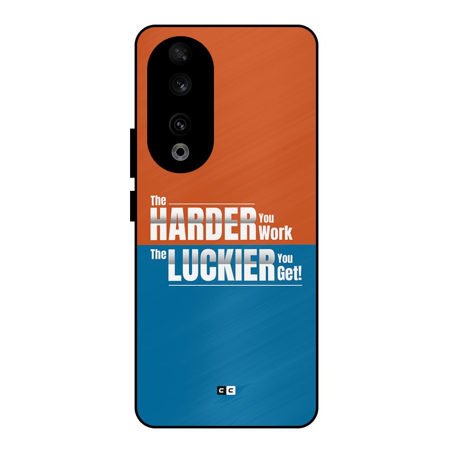Hard Luck Metal Back Case for Honor 90
