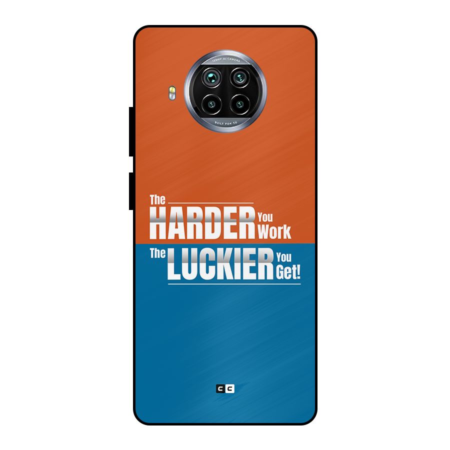 Hard Luck Metal Back Case for Mi 10i