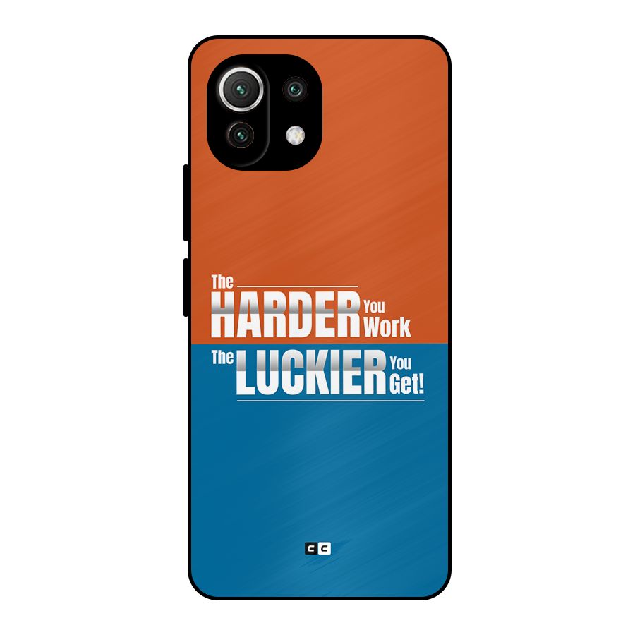 Hard Luck Metal Back Case for Mi 11 Lite