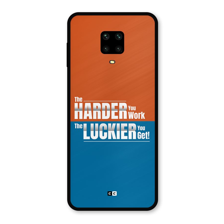 Hard Luck Metal Back Case for Poco M2