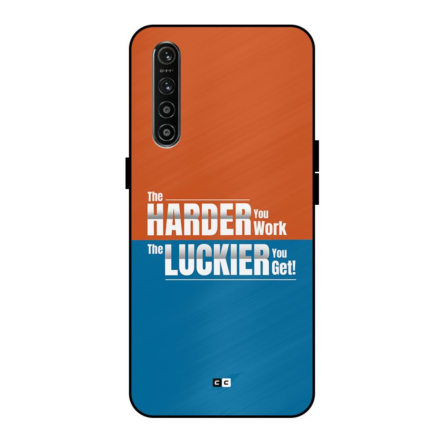 Hard Luck Metal Back Case for Realme XT