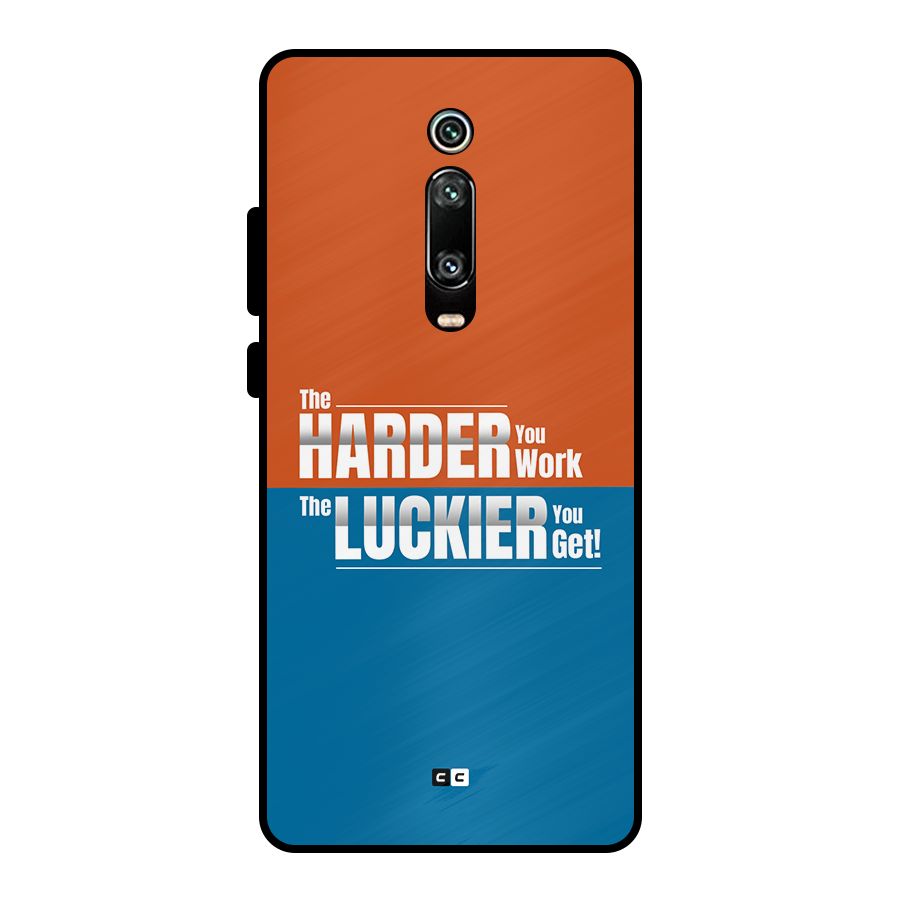 Hard Luck Metal Back Case for Redmi K20
