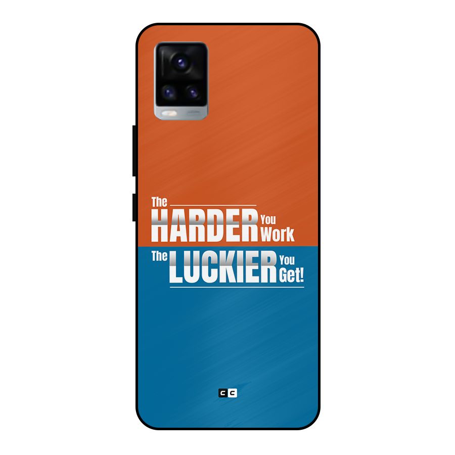 Hard Luck Metal Back Case for Vivo V20