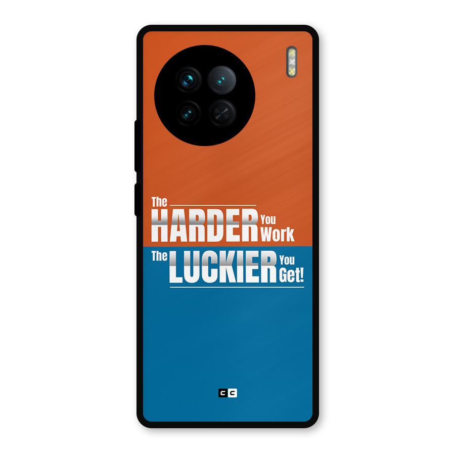 Hard Luck Metal Back Case for Vivo X90