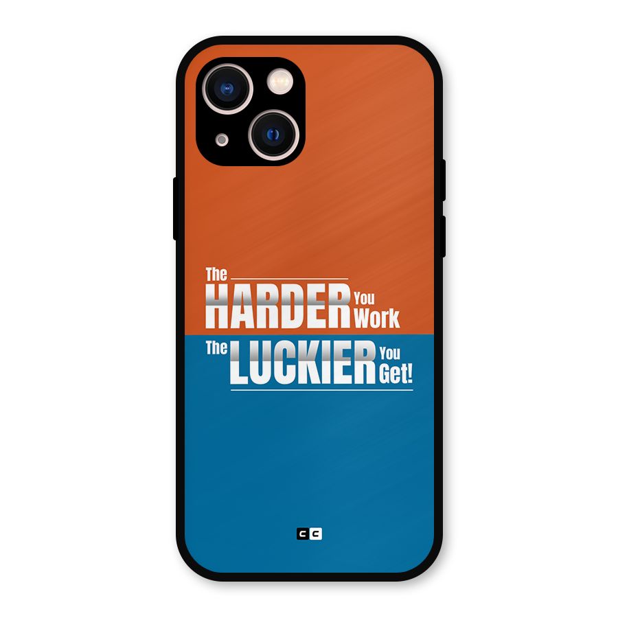 Hard Luck Metal Back Case for iPhone 13