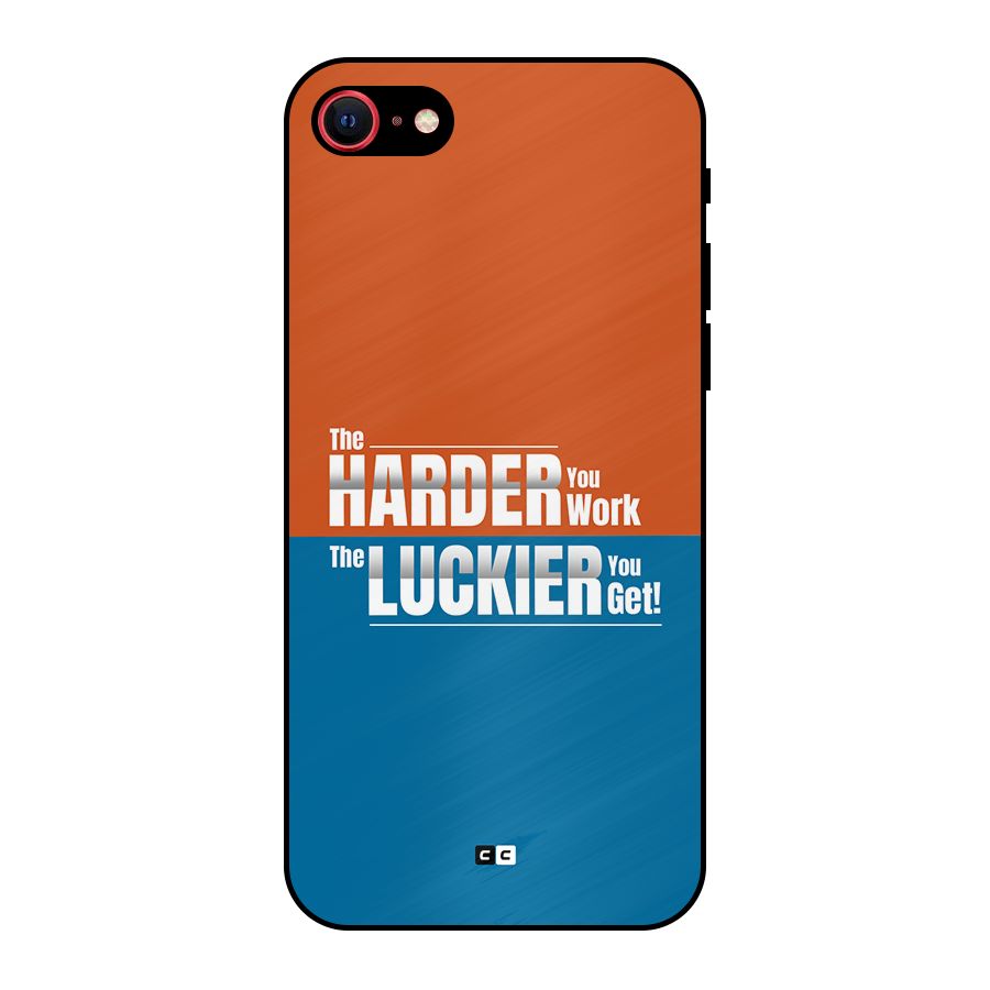 Hard Luck Metal Back Case for iPhone SE 2022