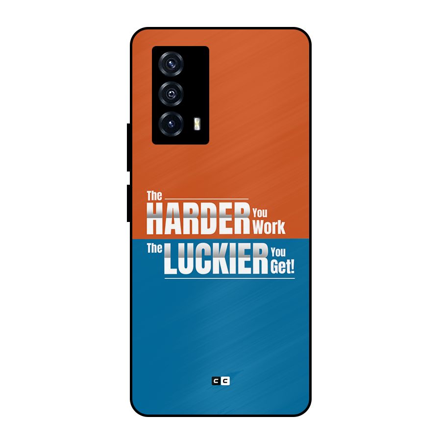 Hard Luck Metal Back Case for iQOO Z5