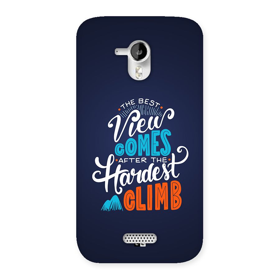 Hardest Climb Back Case for Canvas HD A116