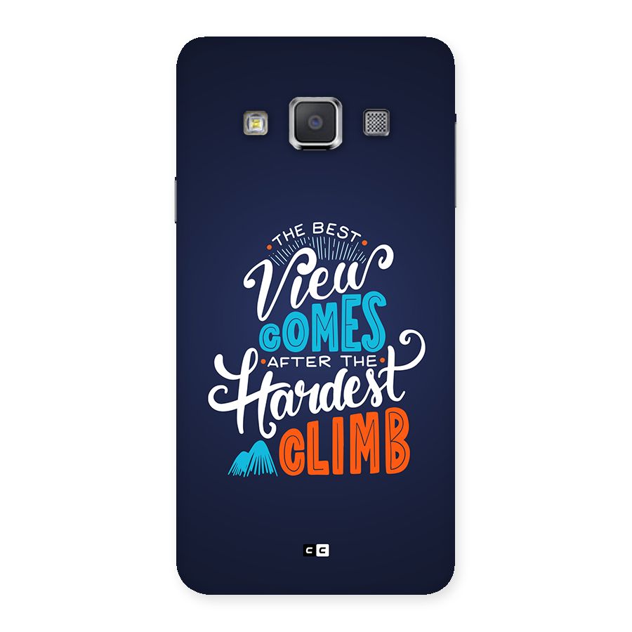 Hardest Climb Back Case for Galaxy A3