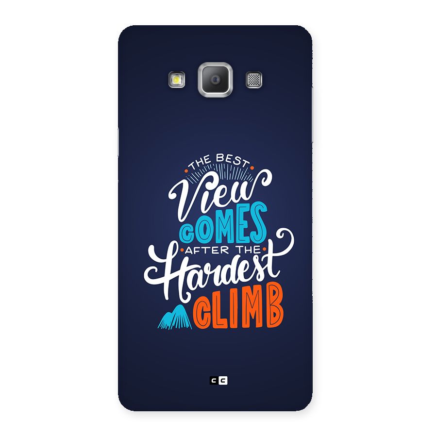 Hardest Climb Back Case for Galaxy A7