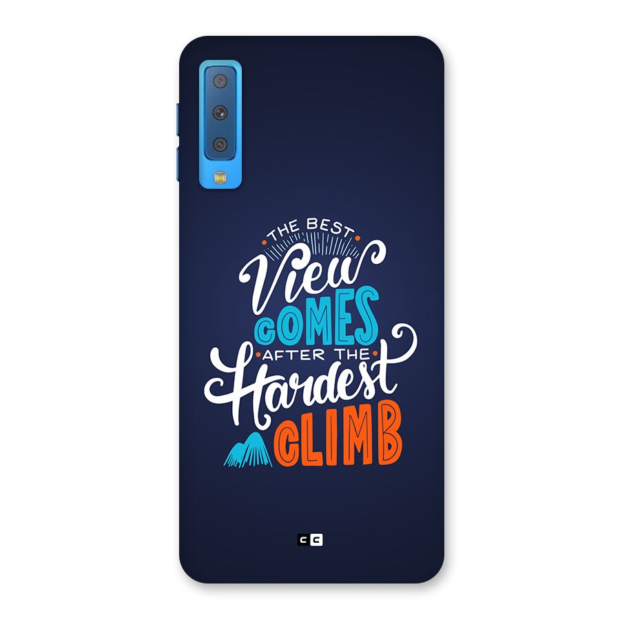Hardest Climb Back Case for Galaxy A7 (2018)