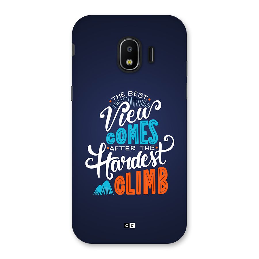 Hardest Climb Back Case for Galaxy J2 Pro 2018