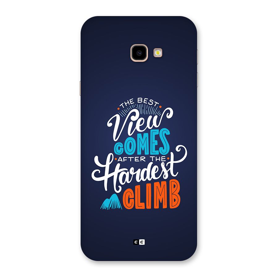 Hardest Climb Back Case for Galaxy J4 Plus