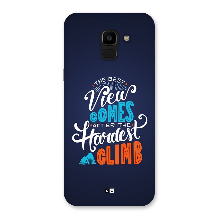 Hardest Climb Back Case for Galaxy J6
