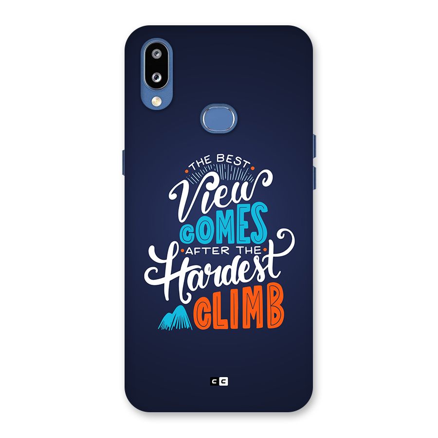 Hardest Climb Back Case for Galaxy M01s