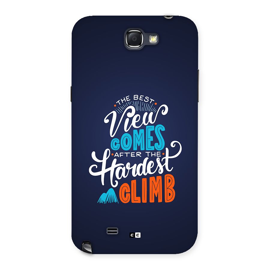 Hardest Climb Back Case for Galaxy Note 2