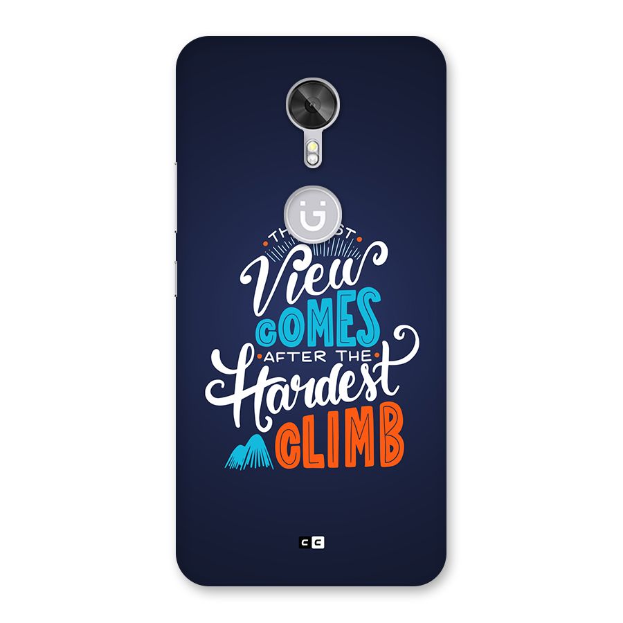 Hardest Climb Back Case for Gionee A1