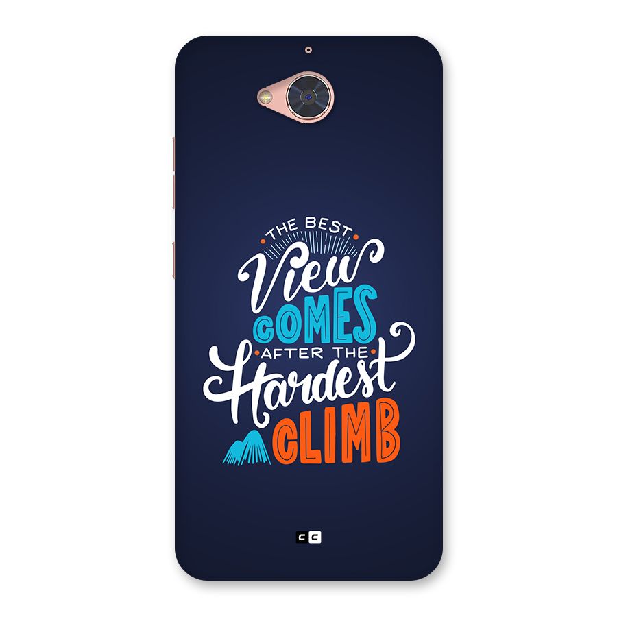 Hardest Climb Back Case for Gionee S6 Pro