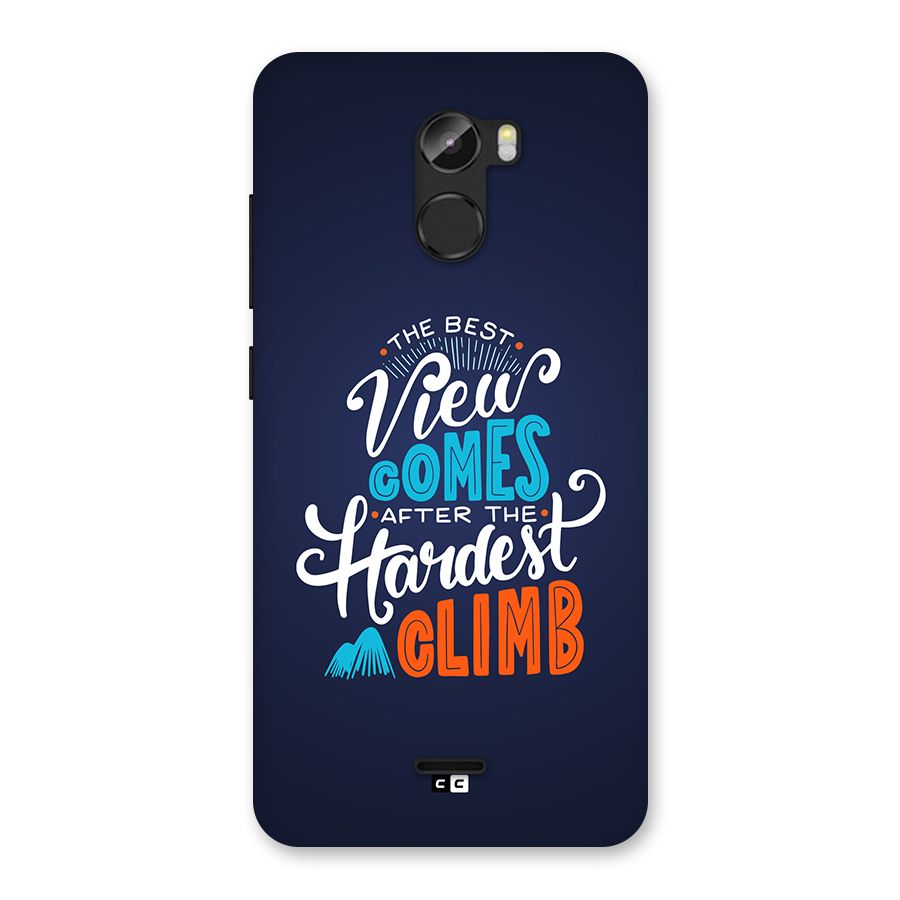 Hardest Climb Back Case for Gionee X1