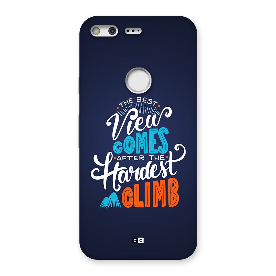 Hardest Climb Back Case for Google Pixel