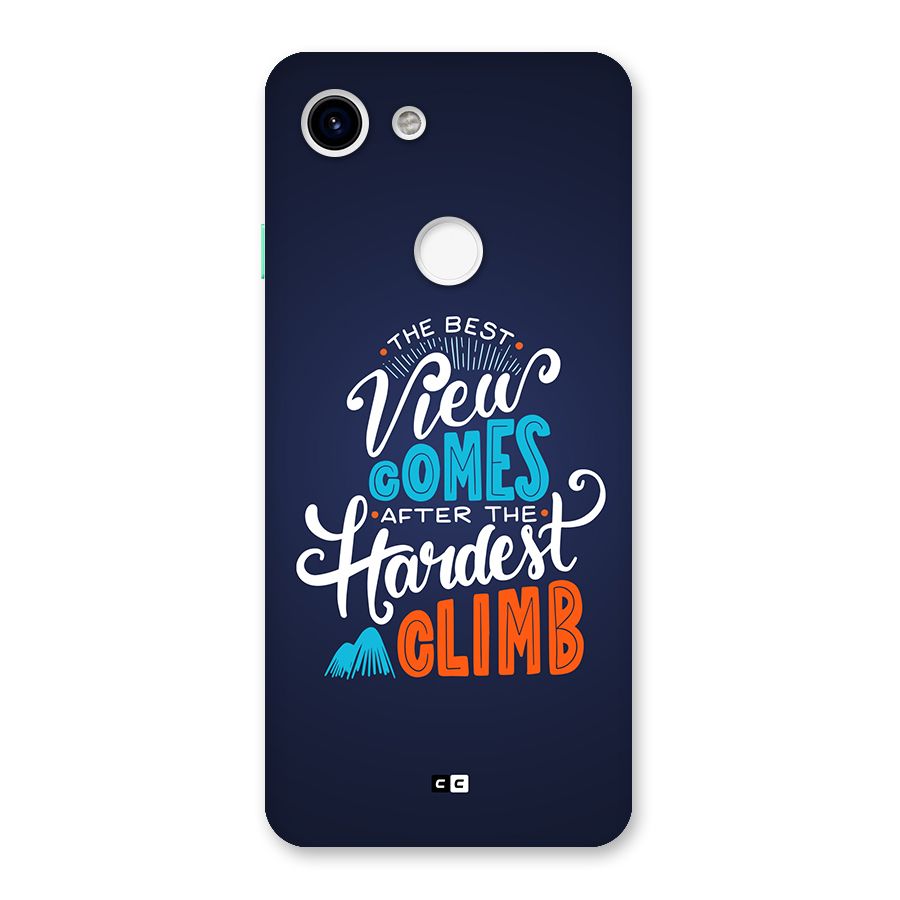 Hardest Climb Back Case for Google Pixel 3