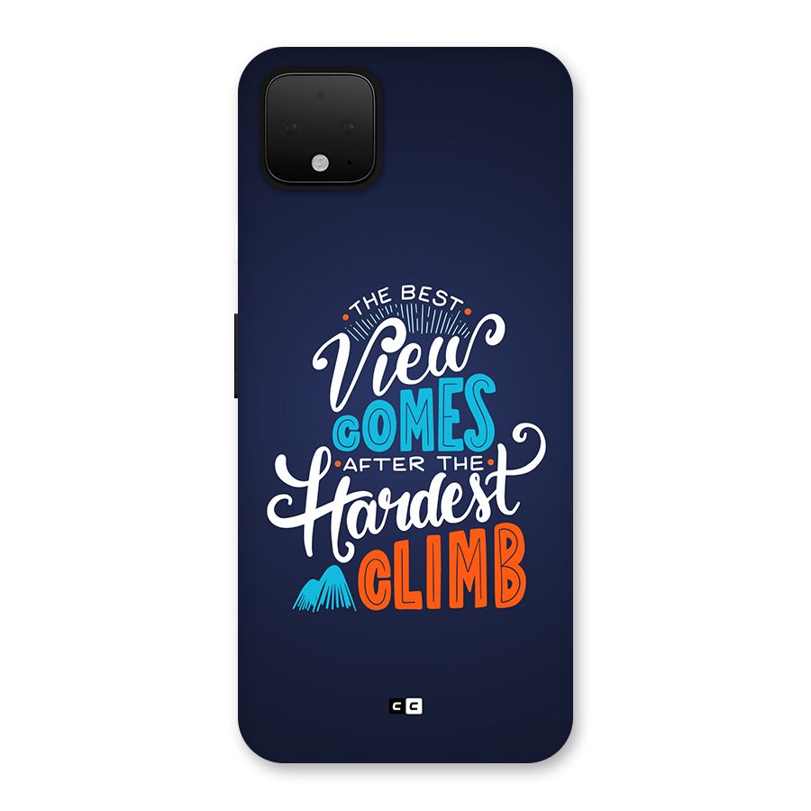 Hardest Climb Back Case for Google Pixel 4 XL