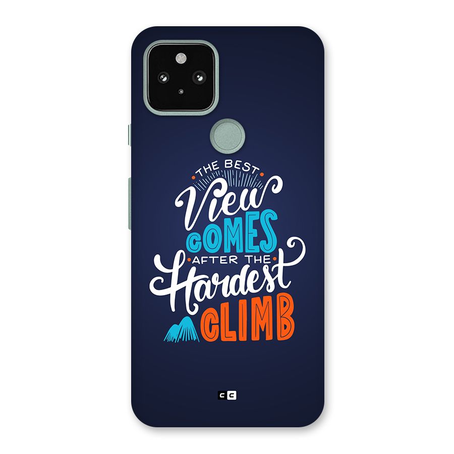 Hardest Climb Back Case for Google Pixel 5