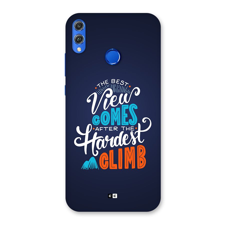 Hardest Climb Back Case for Honor 8X