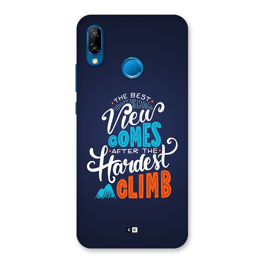 Hardest Climb Back Case for Huawei P20 Lite