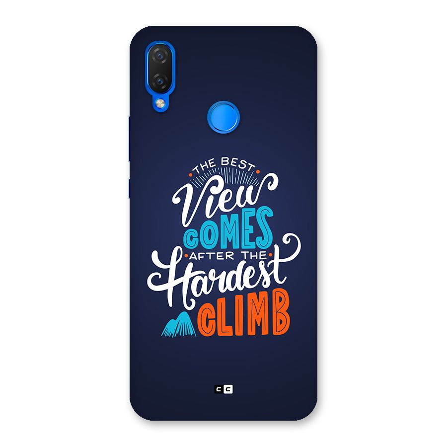 Hardest Climb Back Case for Huawei P Smart Plus