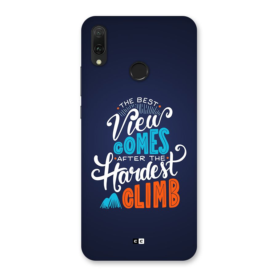 Hardest Climb Back Case for Huawei Y9 (2019)