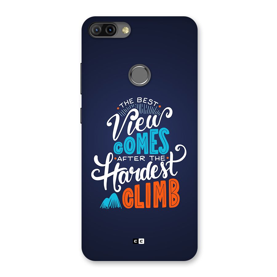 Hardest Climb Back Case for Infinix Hot 6 Pro