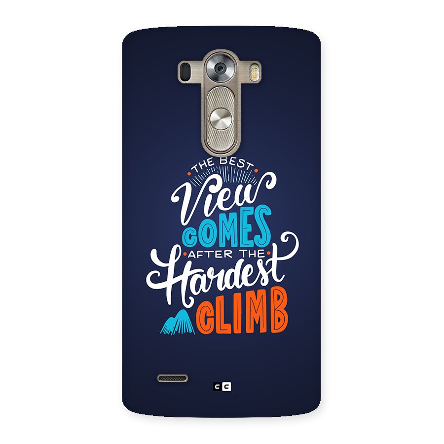 Hardest Climb Back Case for LG G3