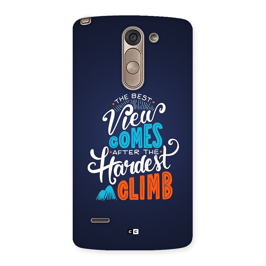 Hardest Climb Back Case for LG G3 Stylus