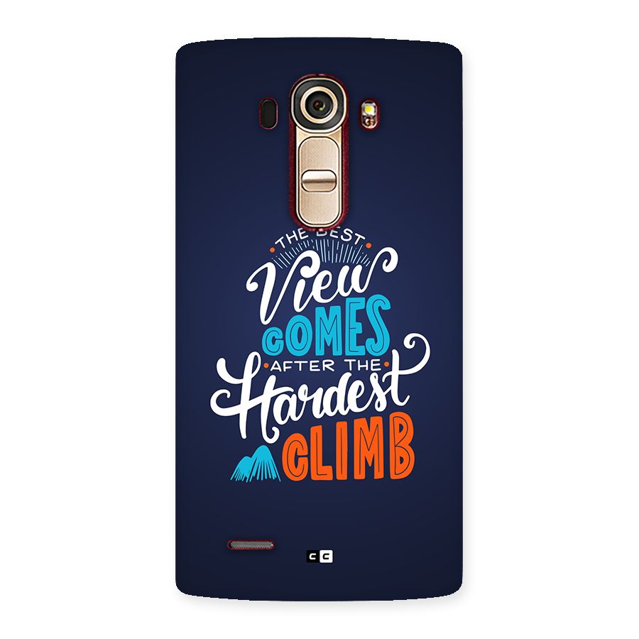 Hardest Climb Back Case for LG G4